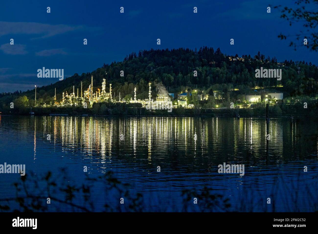 Parkland Fuel, Burnaby Refinery, Burnaby, British Columbia, Canada