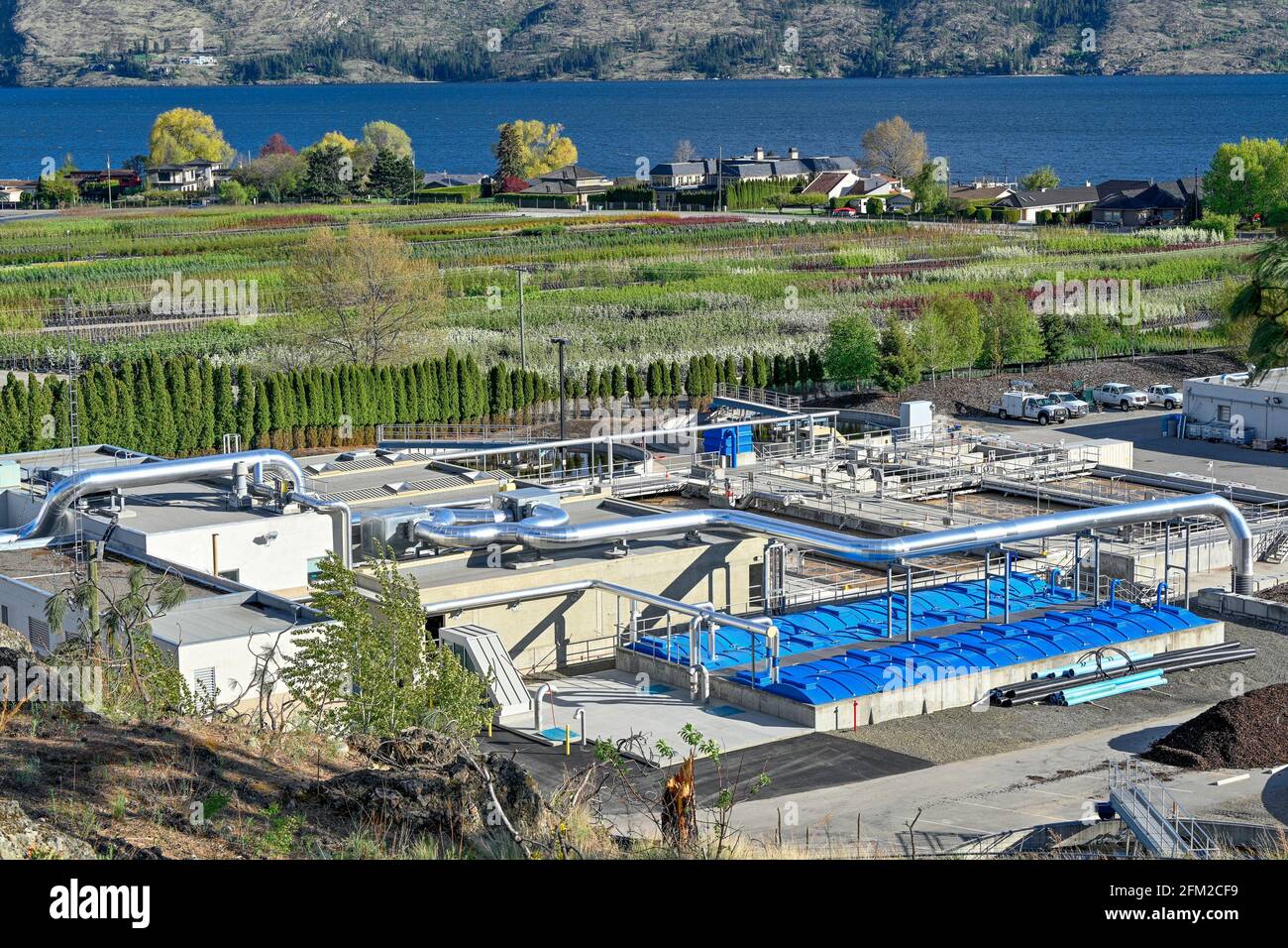 Westside Regional Wastewater Treatment Plant, West Kelowna, Okanagan