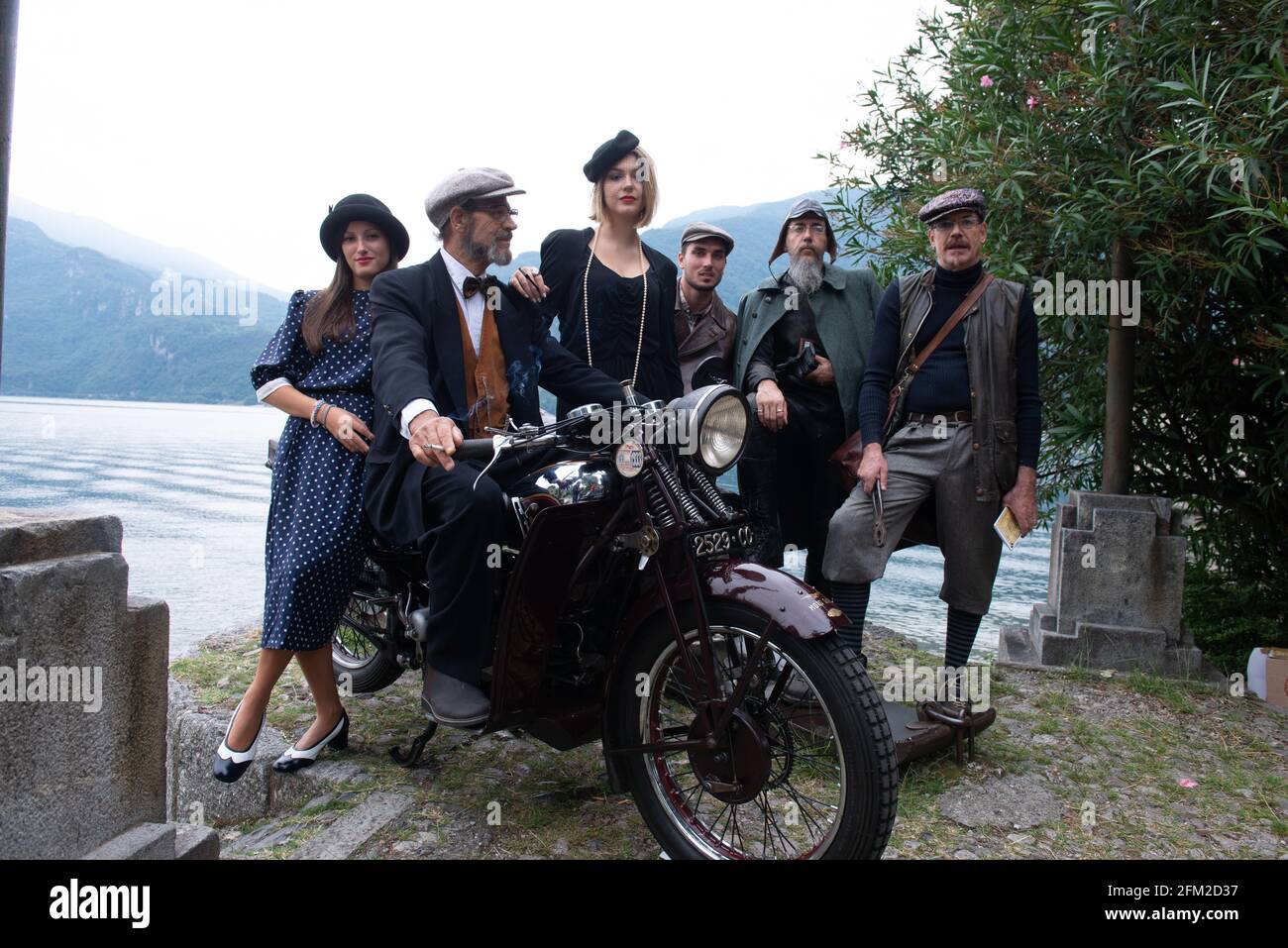 Moto Guzzi, Mandello del Lario, Lake Como, Lombardia, Italy, Europe Stock Photo