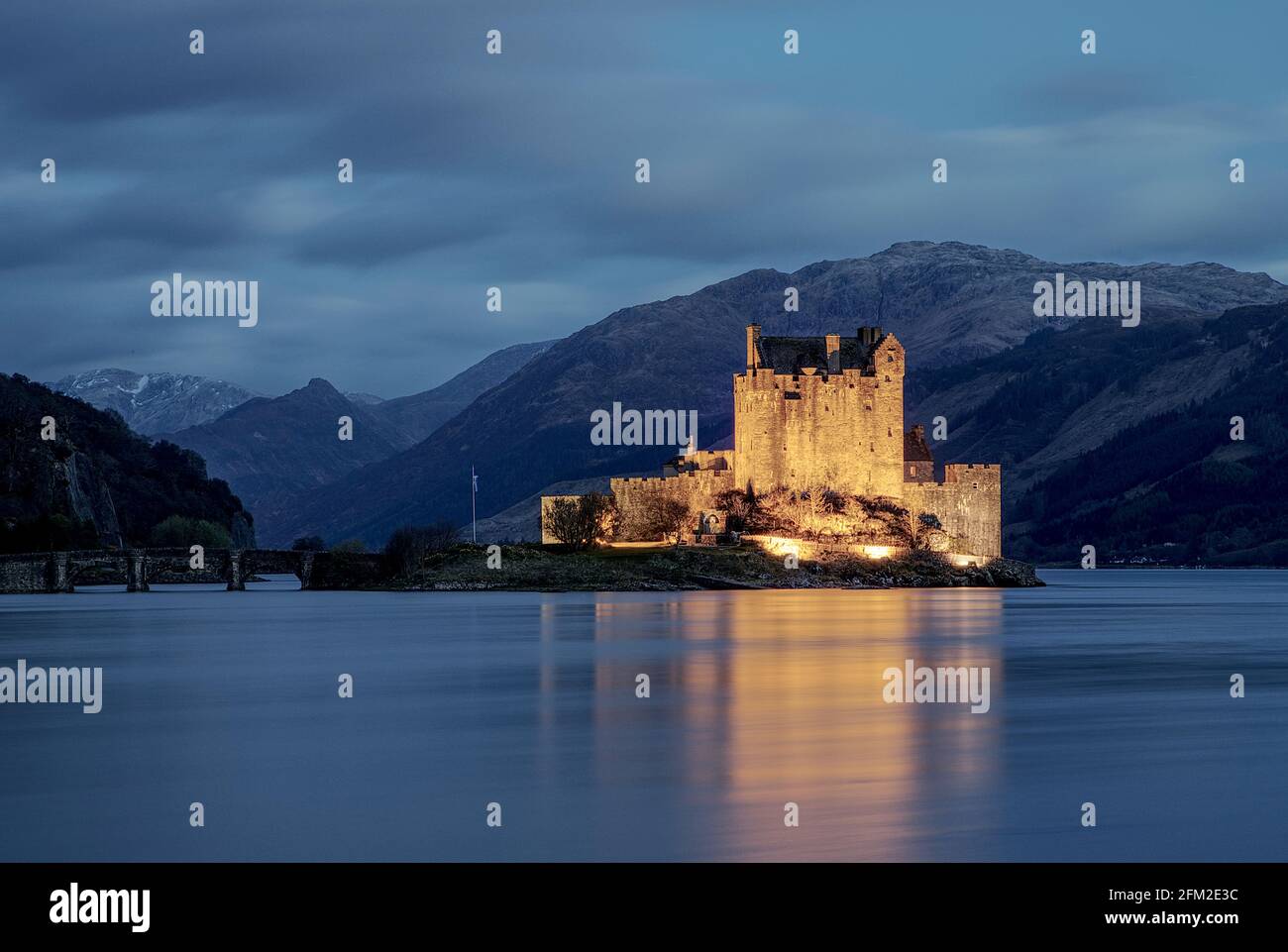 Eilean Donan Castle - Scotland Stock Photo