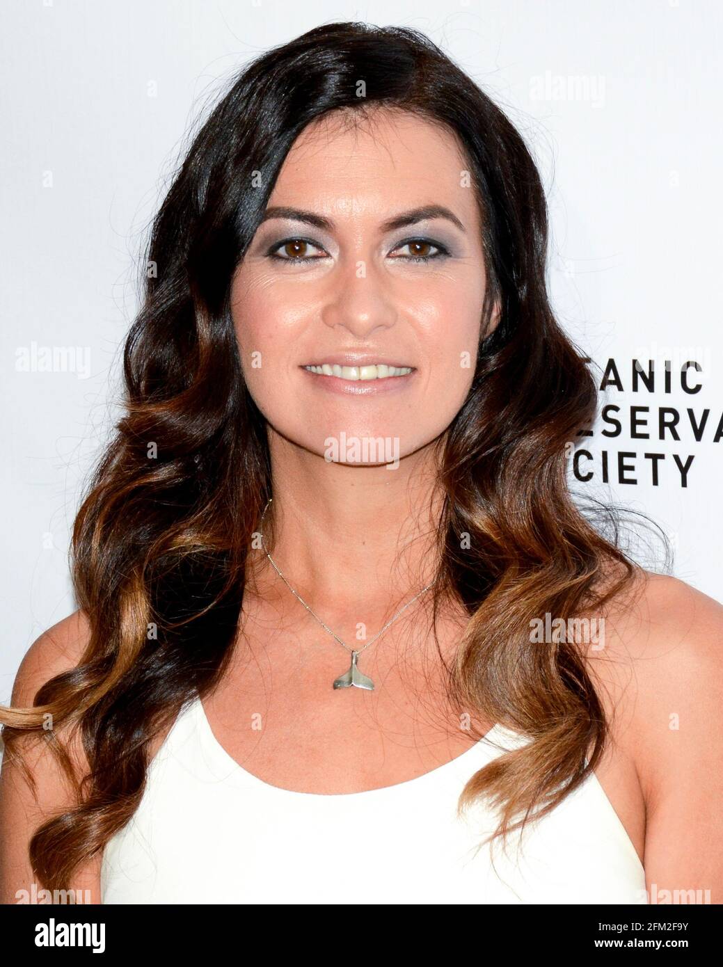 September 17, 2015, West Hollywood, California, USA: Leilani Munter attends the Los Angeles premiere of the Discovery Channel's ''Racing Extinction. (Credit Image: © Billy Bennight/ZUMA Wire) Stock Photo