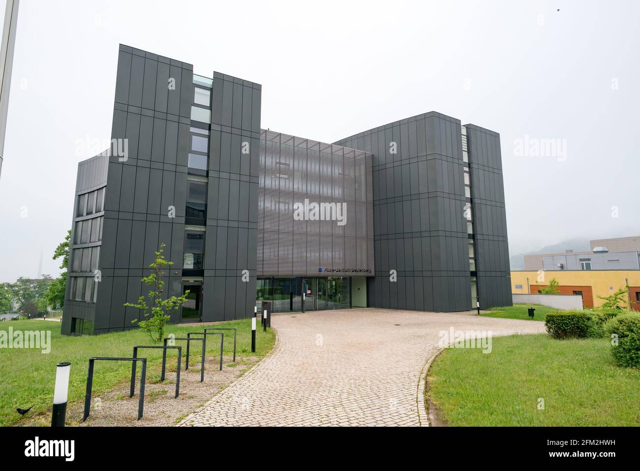 JENA, GERMANY - MAY, 08, 2011: „ABBE Center of Photonics (ACP)“ am Campus Beutenberg in Jena. Gerrmany Stock Photo