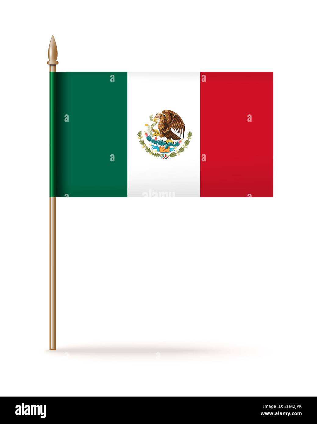 National flag of Mexico. Mexican tricolor icon Stock Vector Image & Art Alamy