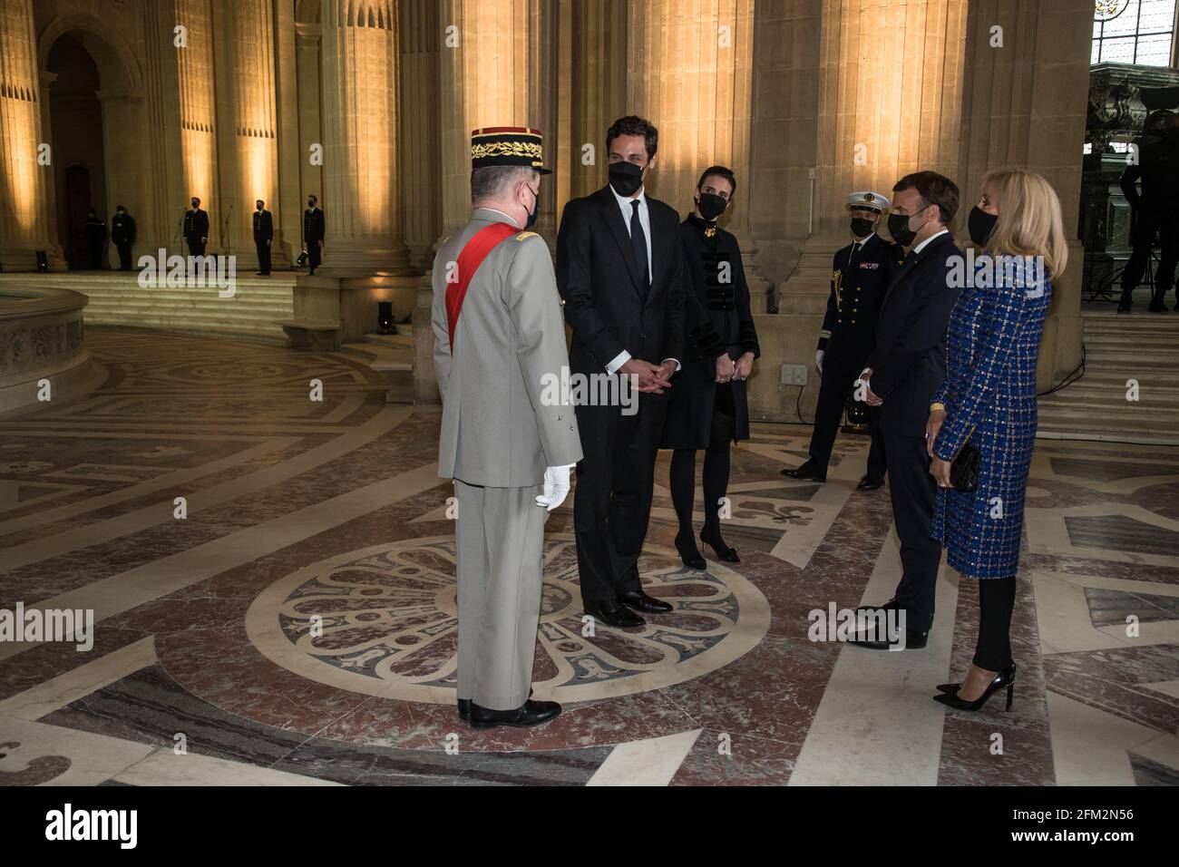 Napoleon Bonapartes Wife Hi Res Stock Photography And Images Alamy   Prince Jean Christophe Napoleon 2l And His Wife Princess Olympia Von Und Zu Arco Zinneberg 3l Welcome French President Emmanuel Macron 2r And His Wife Brigitte Macron R Prior To A Ceremony To Commemorate The Bicentenary Of French Emperor Napoleon Bonapartes Death Under The Dome Of The Saint Louis Cathedral In The Invalides National Hotel In Paris France 05 May 2021 200 Years Ago French Military And Political Leader Napoleon Bonaparte 1769 1821 Died In Exile On The Island Of Saint Helena On 05 May 1821 Official Commemorations Of The Bicentenary Of His Death Spark Controversy In 2FM2N56 