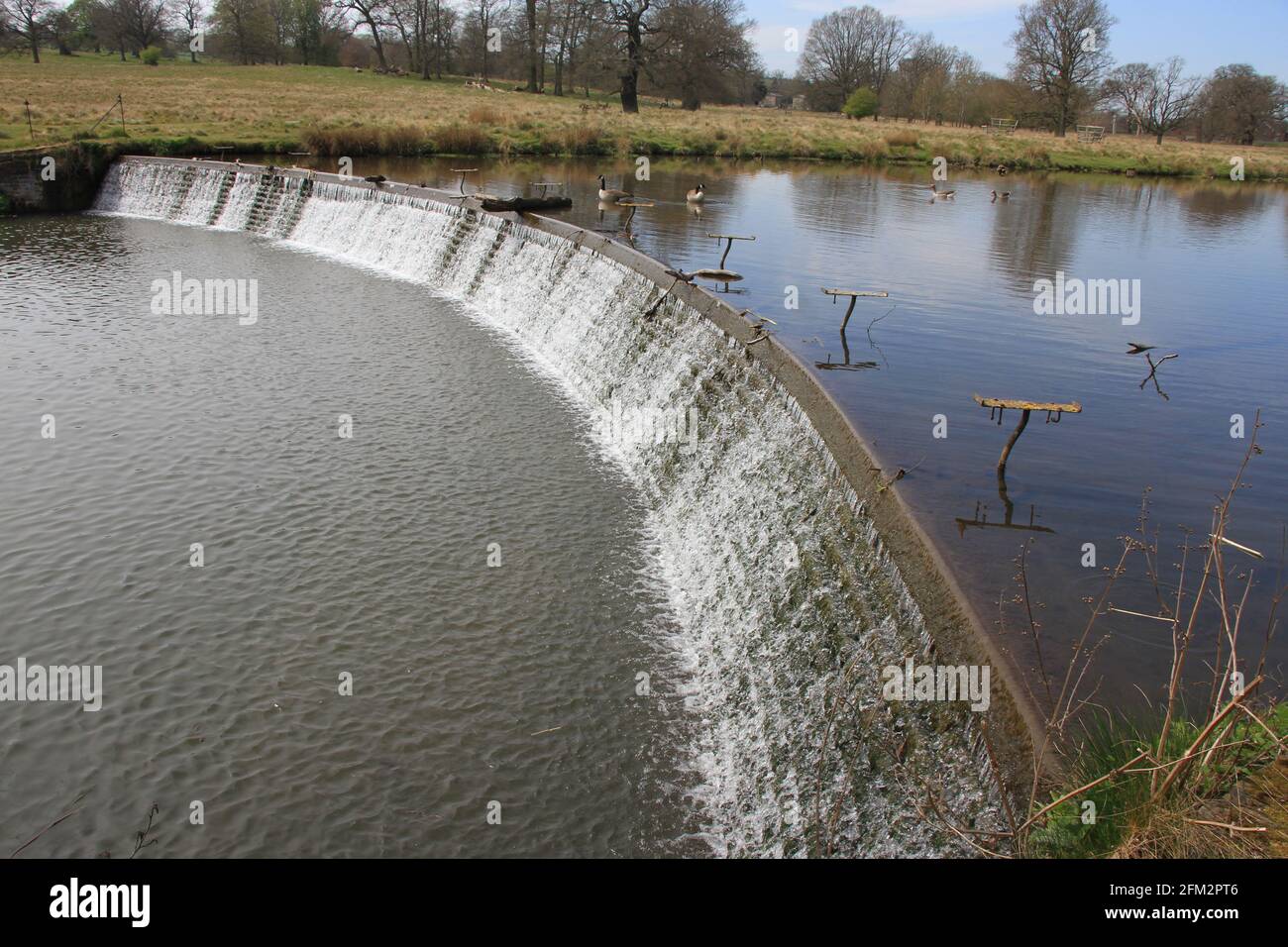 Baron river weir hi-res stock photography and images - Alamy