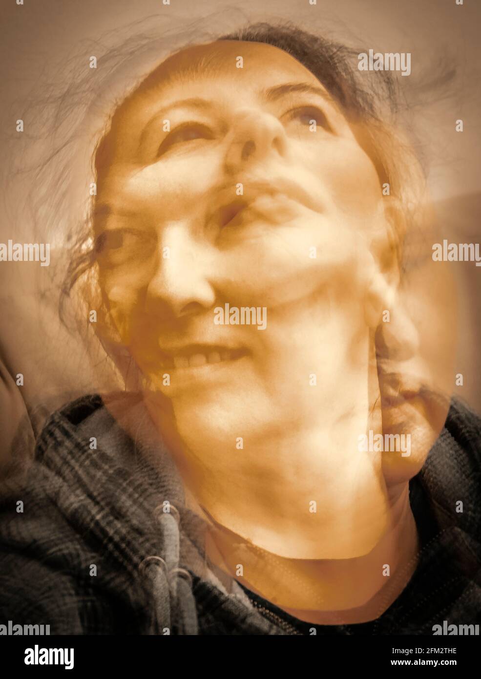 Multiple exposure portrait hi-res stock photography and images - Alamy