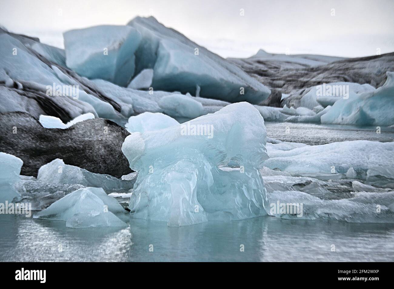 Closeup shot big ice hi-res stock photography and images - Alamy