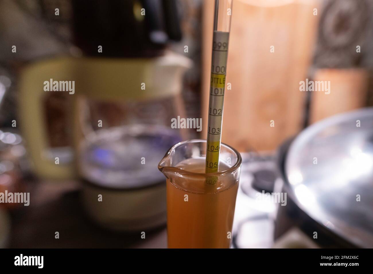 Measurement of alcohol content in beer. One of the most essential