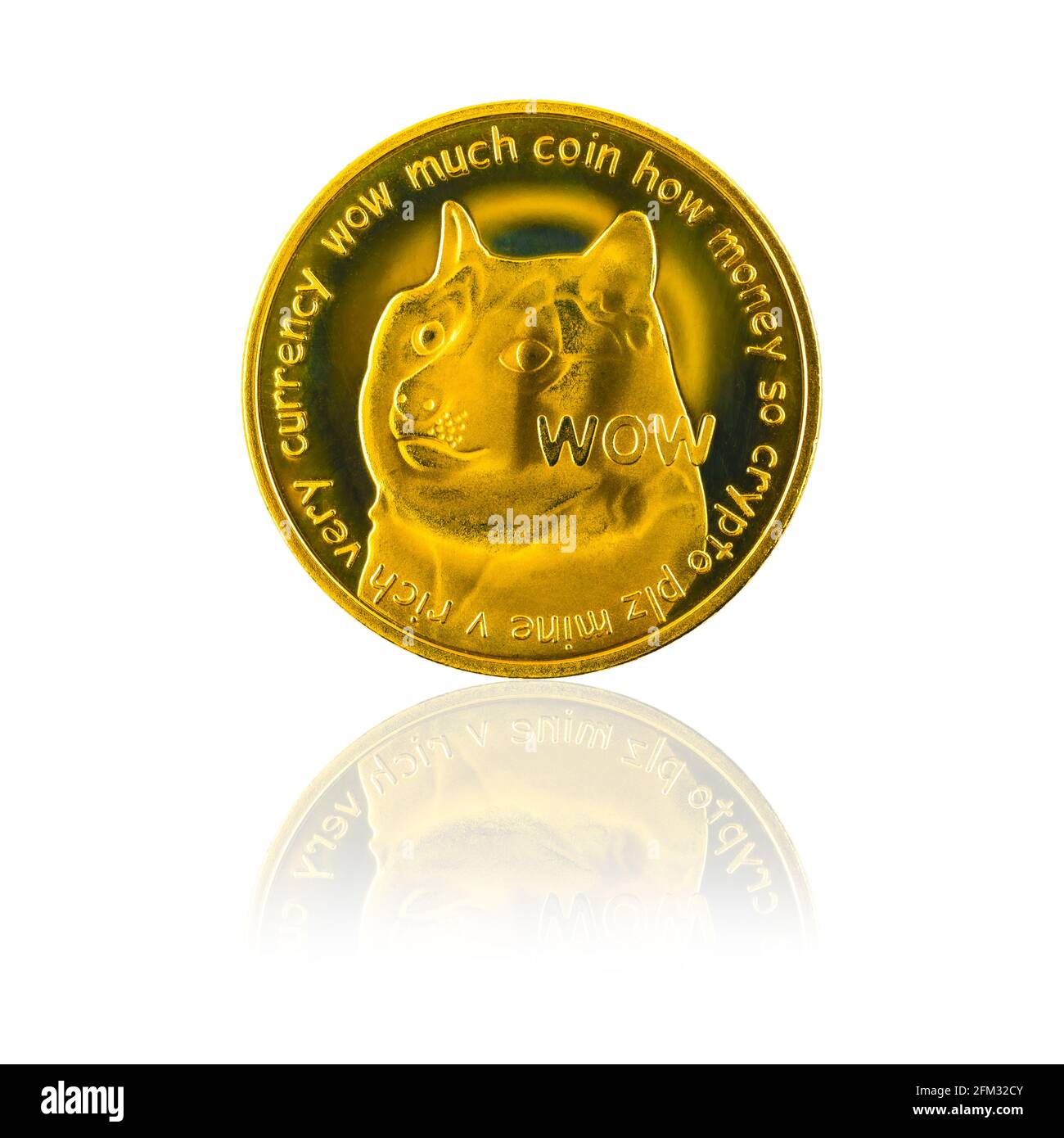 Dogecoin symbol Cut Out Stock Images & Pictures - Alamy