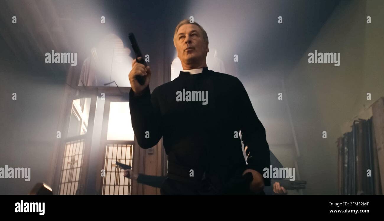 USA. Alec Baldwin  in a scene from the (C)Paramount Pictures  film : Pixie (2020).  Plot: To avenge her mother's death, Pixie masterminds a heist but must flee across Ireland from gangsters, take on the patriarchy, and choose her own destiny.  Ref: LMK110-J7078-050521 Supplied by LMKMEDIA. Editorial Only. Landmark Media is not the copyright owner of these Film or TV stills but provides a service only for recognised Media outlets. pictures@lmkmedia.com Stock Photo