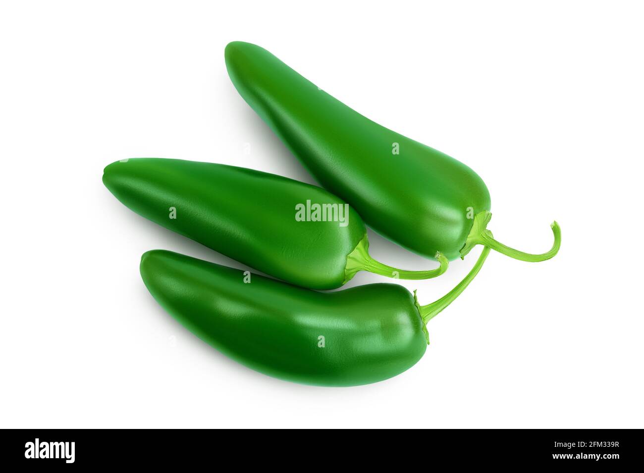 Jalapeno Pepper Green Isolated Cut Hi Res Stock Photography And Images Alamy