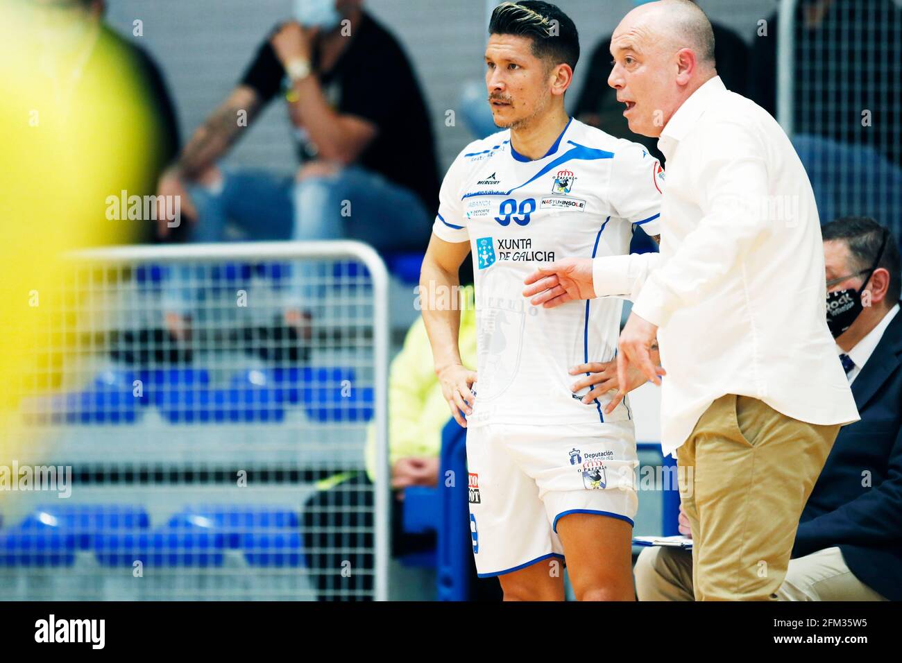 Peniscola, Spain. Credit: D. 1st May, 2021. Kaoru Morioka (Parrulo Ferrol)  Futsal : Spanish "Liga Nacional de Futbol Sala" 1st div. match between  Peniscola FS 4-2 O Parrulo Ferrol at the Pabellon