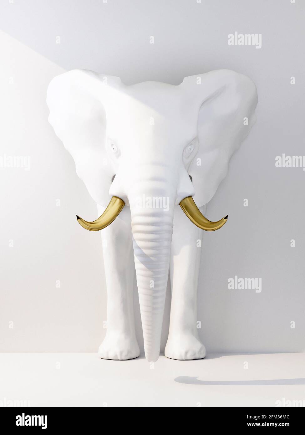 3D-Printed White Elephant