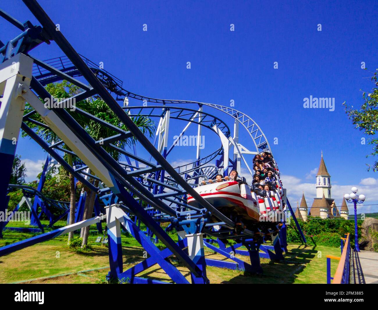 Vinpearl Amusement Park, Nha Trang, Vietnam Stock Photo
