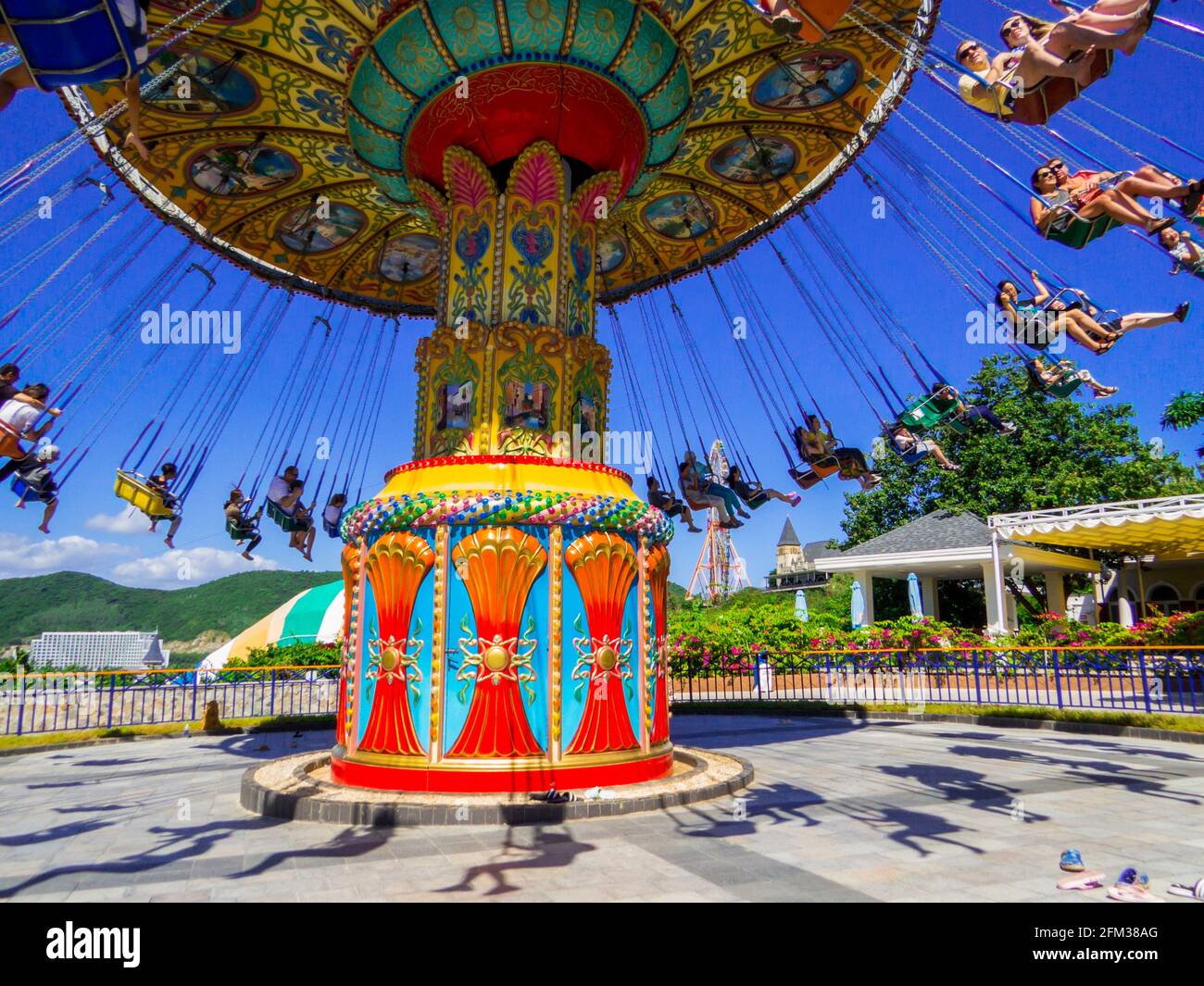 Vinpearl Amusement Park, Nha Trang, Vietnam Stock Photo
