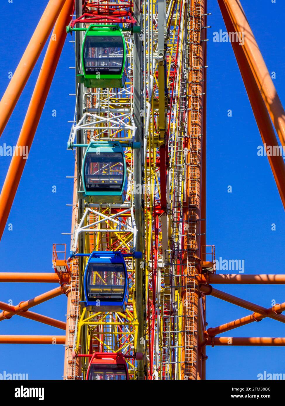 Sky Wheel, Vinpearl Amusement Park, Nha Trang Stock Photo