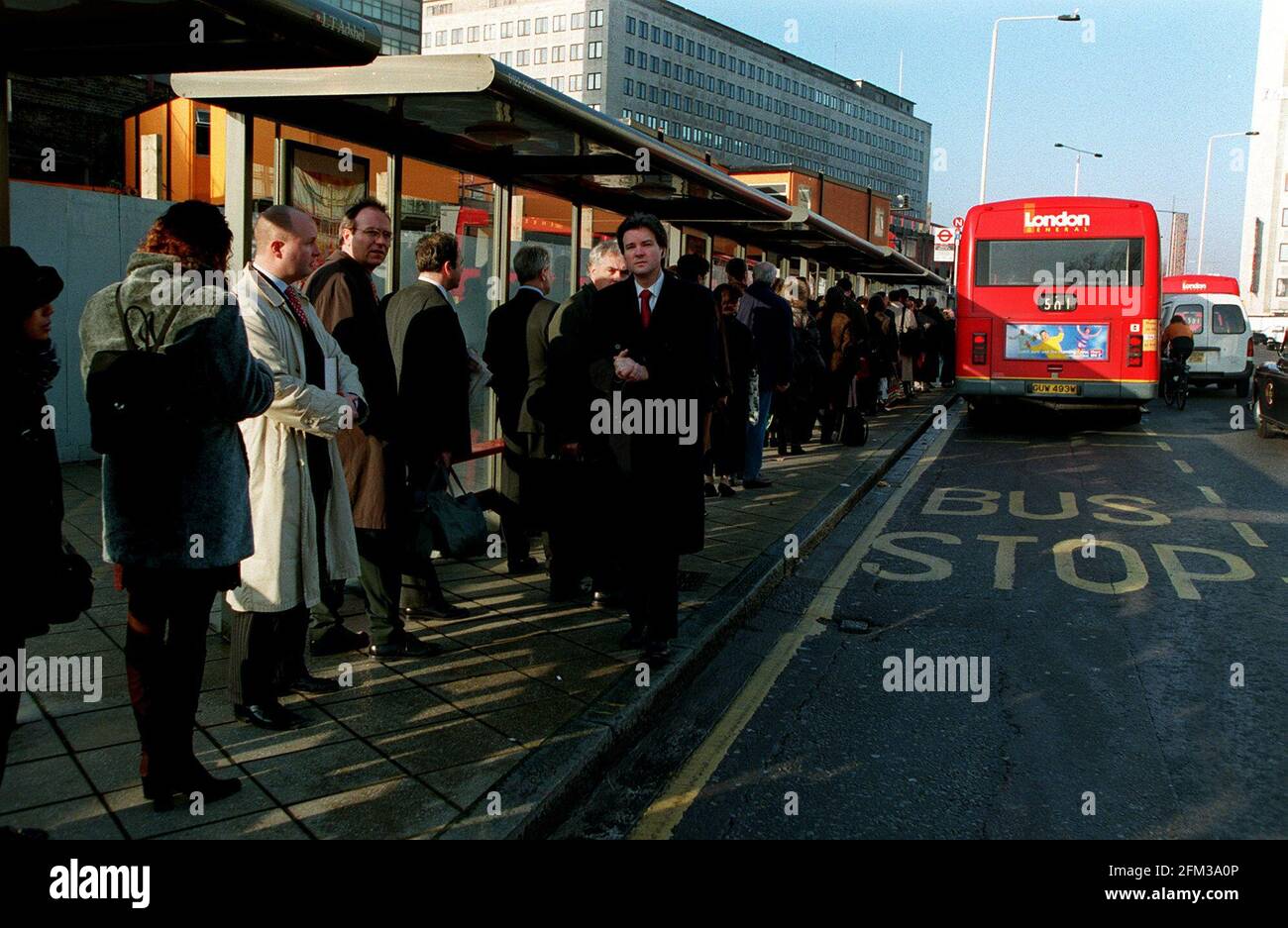 Bus stop sign london vintage hi-res stock photography and