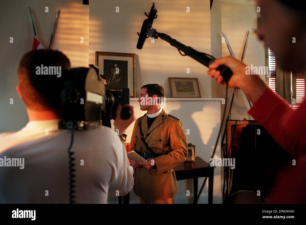 Paul McGann actor who plays an army chaplain in April 1998 the short ...