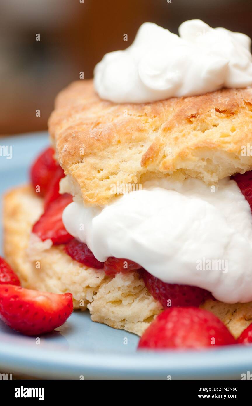 strawberry shortcake stock photo Stock Photo - Alamy