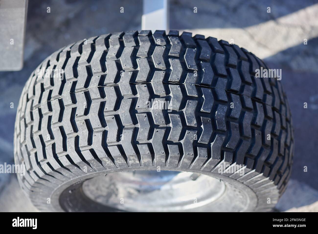 beautiful rubber pattern of one large wheel Stock Photo - Alamy