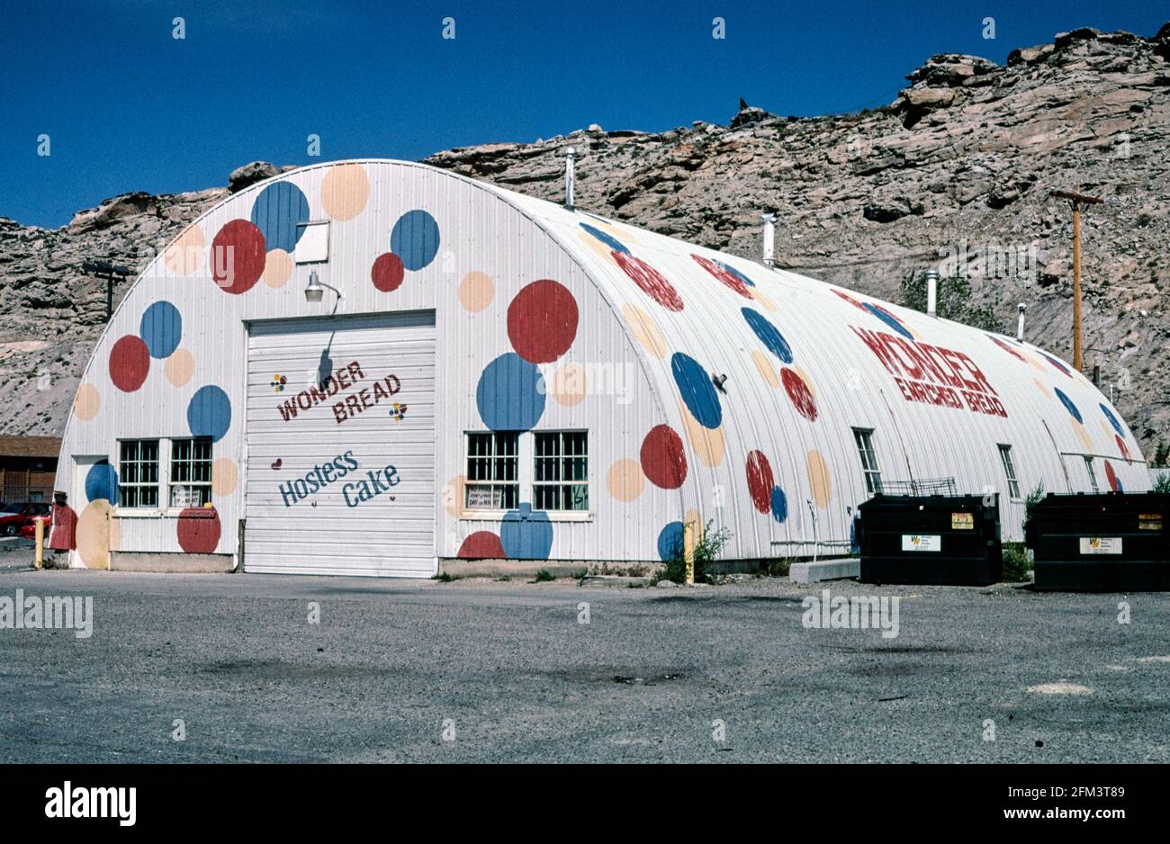 Wonder Bread Store B-80 Rock Springs Wyoming ca. 2004 Stock Photo
