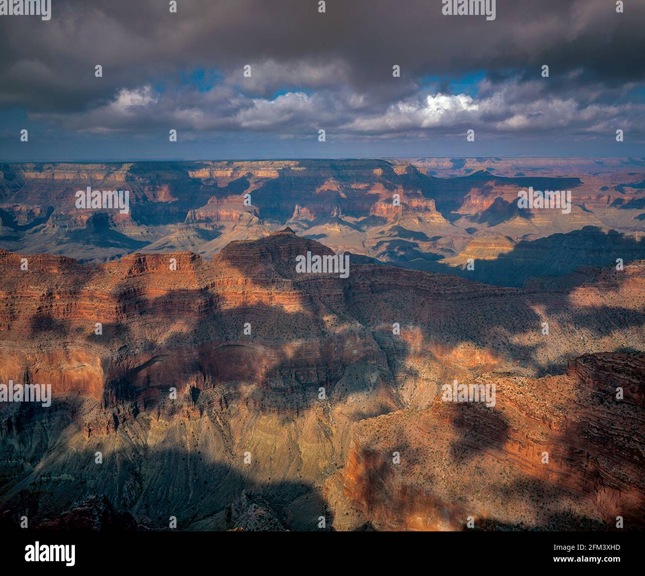 Sagittarius Ridge, Point Sublime, North Rim, Grand Canyon National Park, Arizona Stock Photo