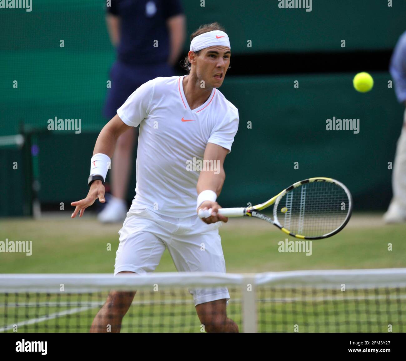WIMBLEDON 2010. 4th day. 24/6/2010 R.NADEL VR.HASSE, PICTURE DAVID ASHDOWN Stock Photo