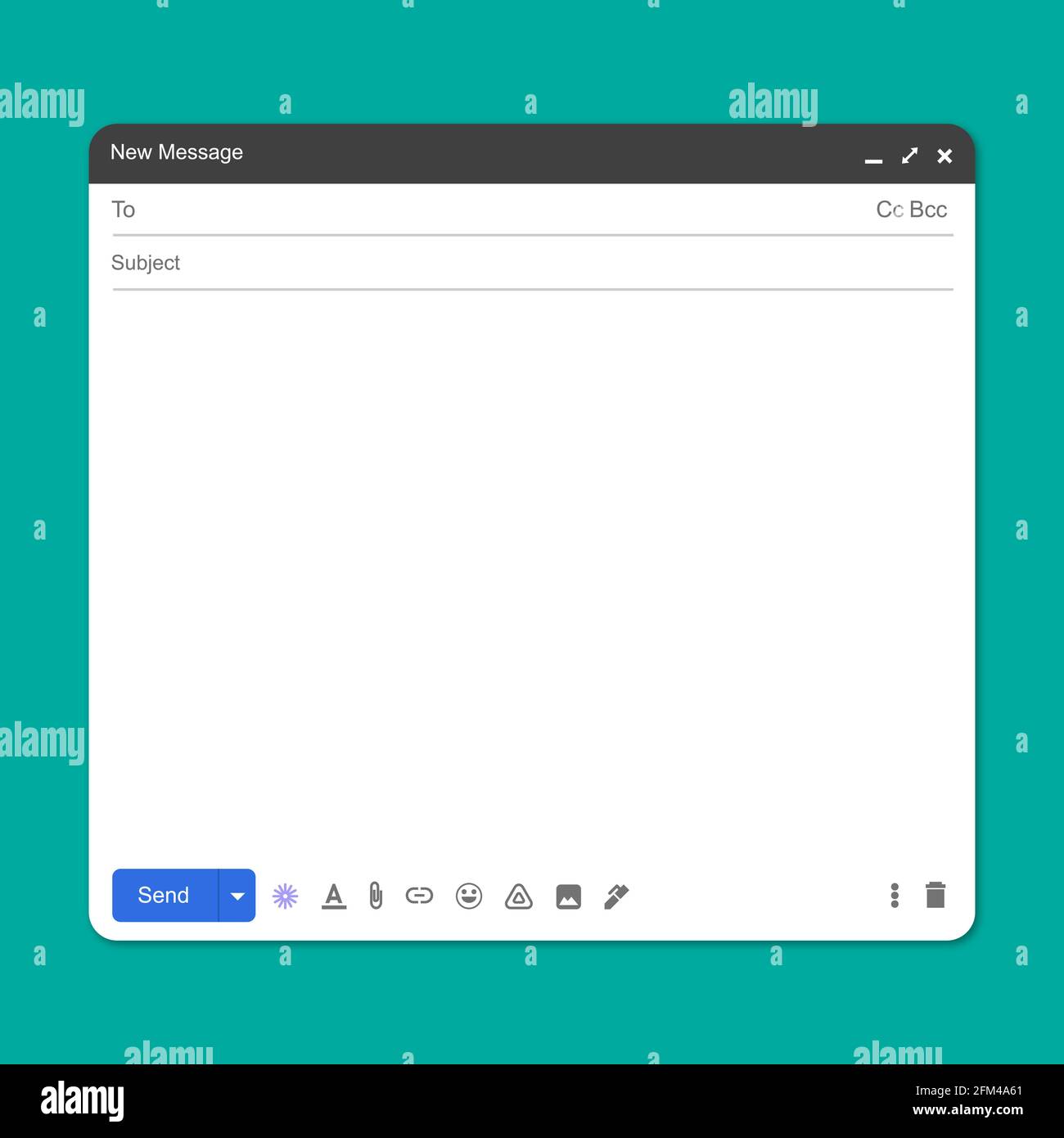 Gmail page Stock Vector Images Alamy
