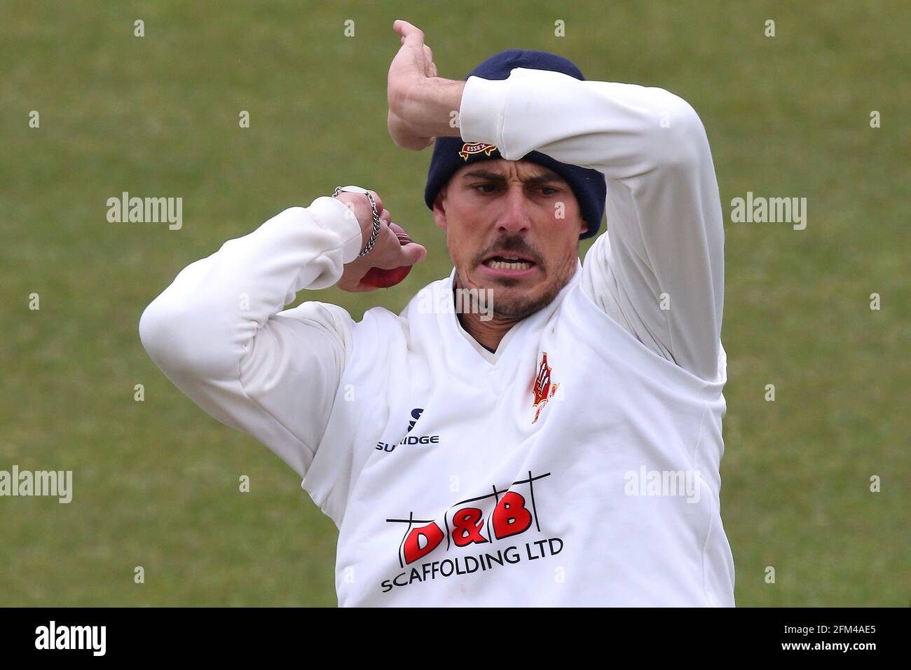 Matt Dixon of Essex during Kent CCC vs Essex CCC, Friendly Match Cricket at the St Lawrence Ground on 23rd March 2016 Stock Photo