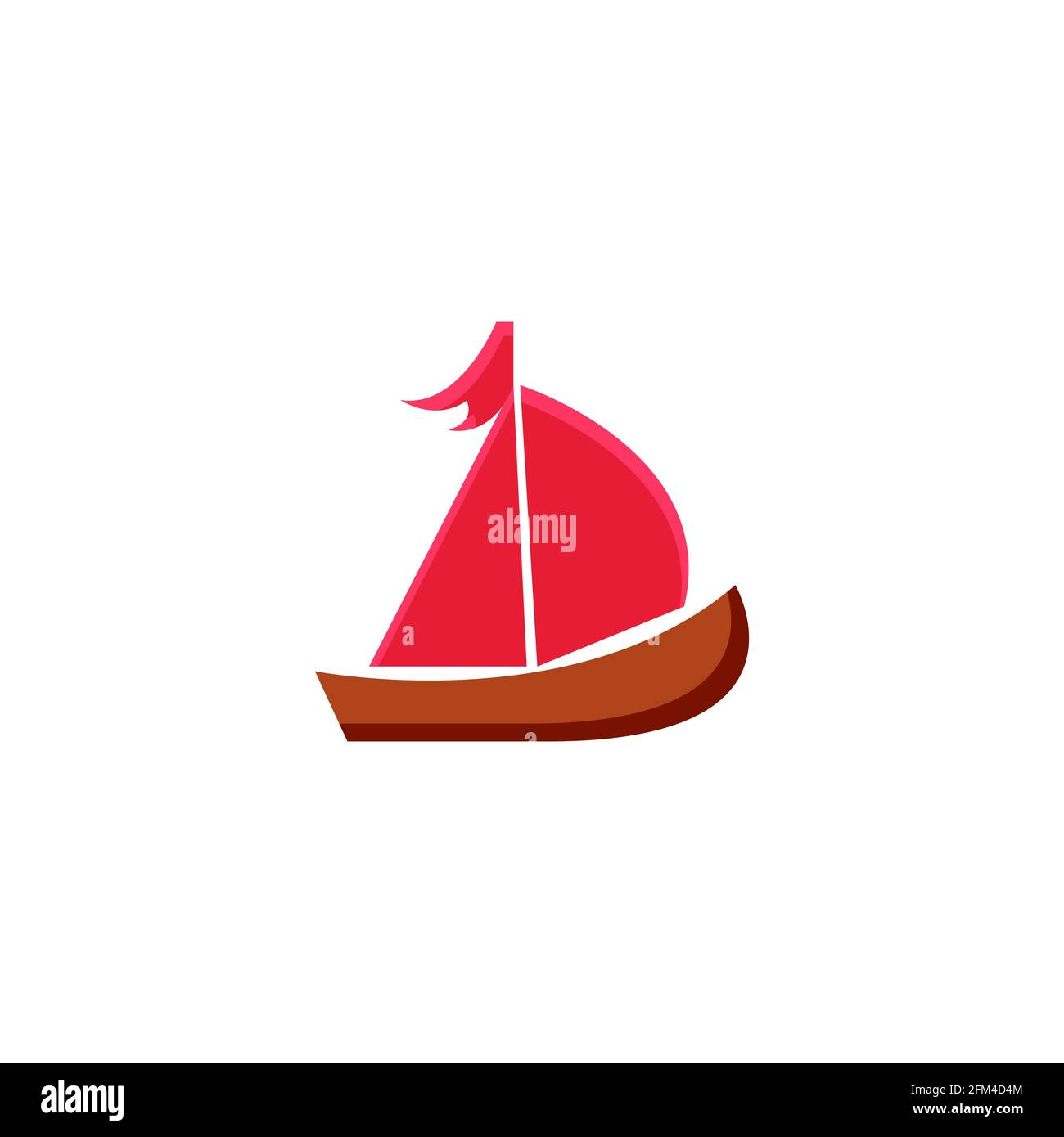 Boat Conceptual Icon Vector Design eps10 Stock Vector