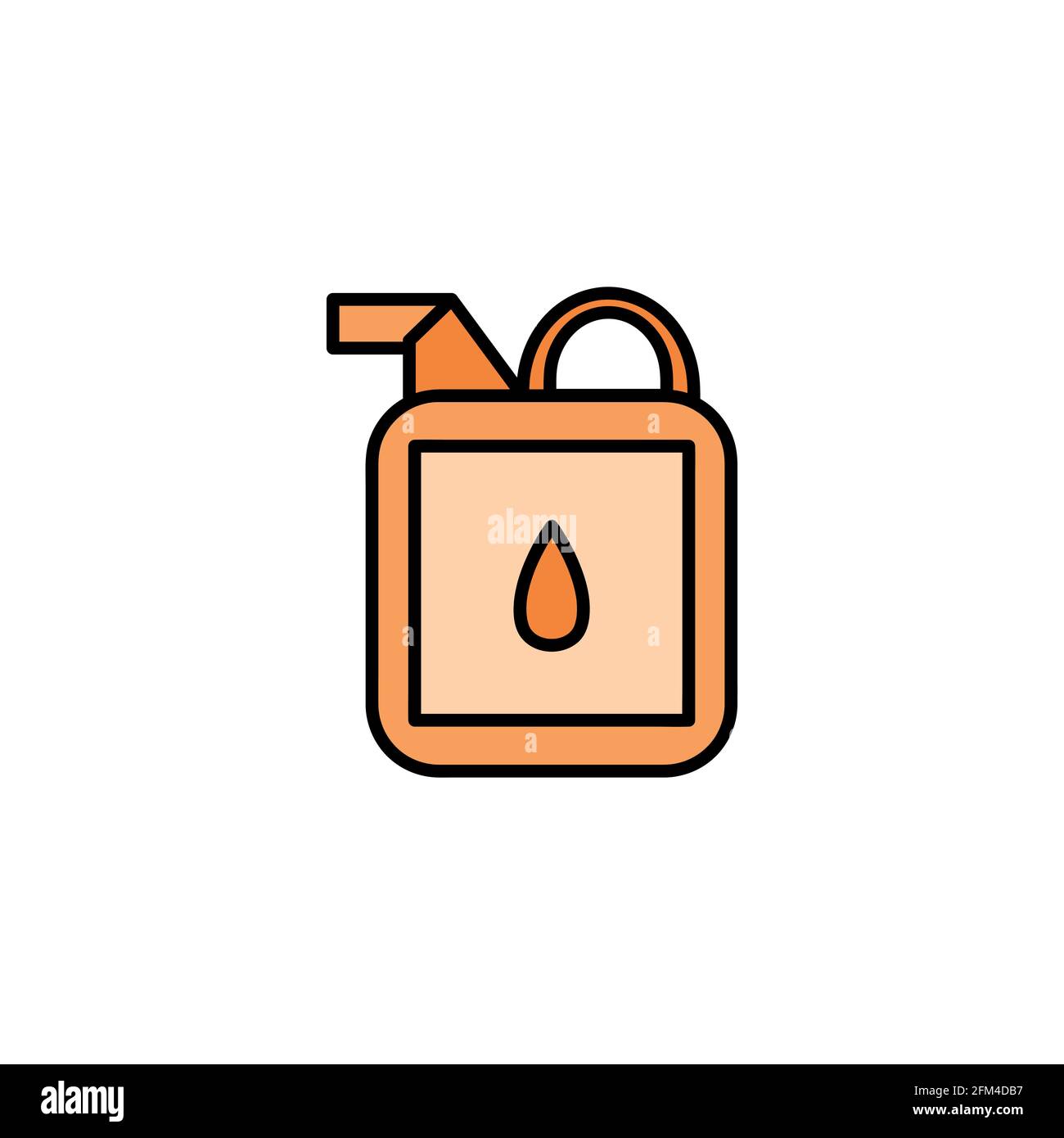 Oil Gas Tank Icon Vector Illustration Design Concept eps10 Stock Vector