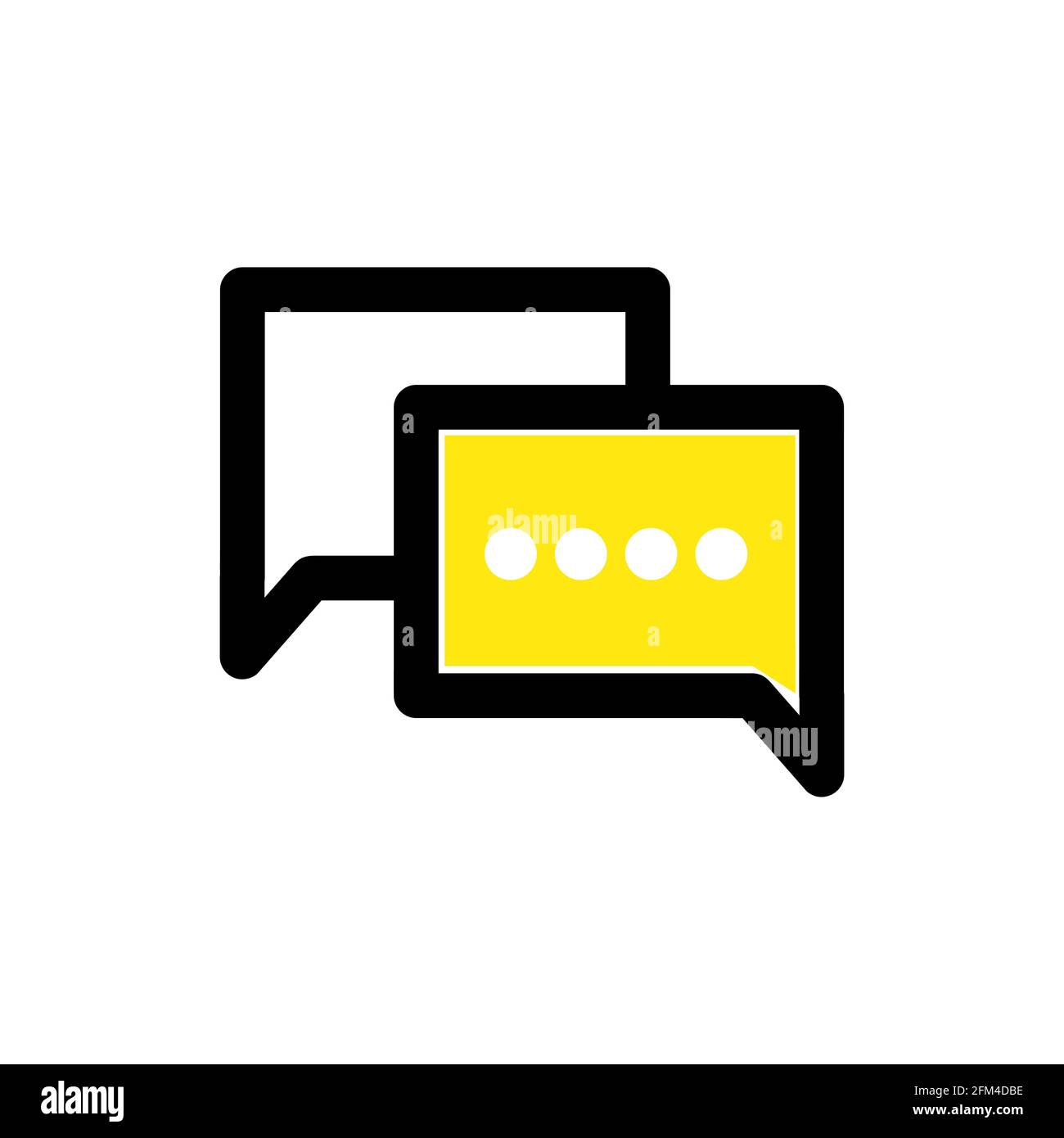 Message Conceptual Icon Vector Design eps10 Stock Vector