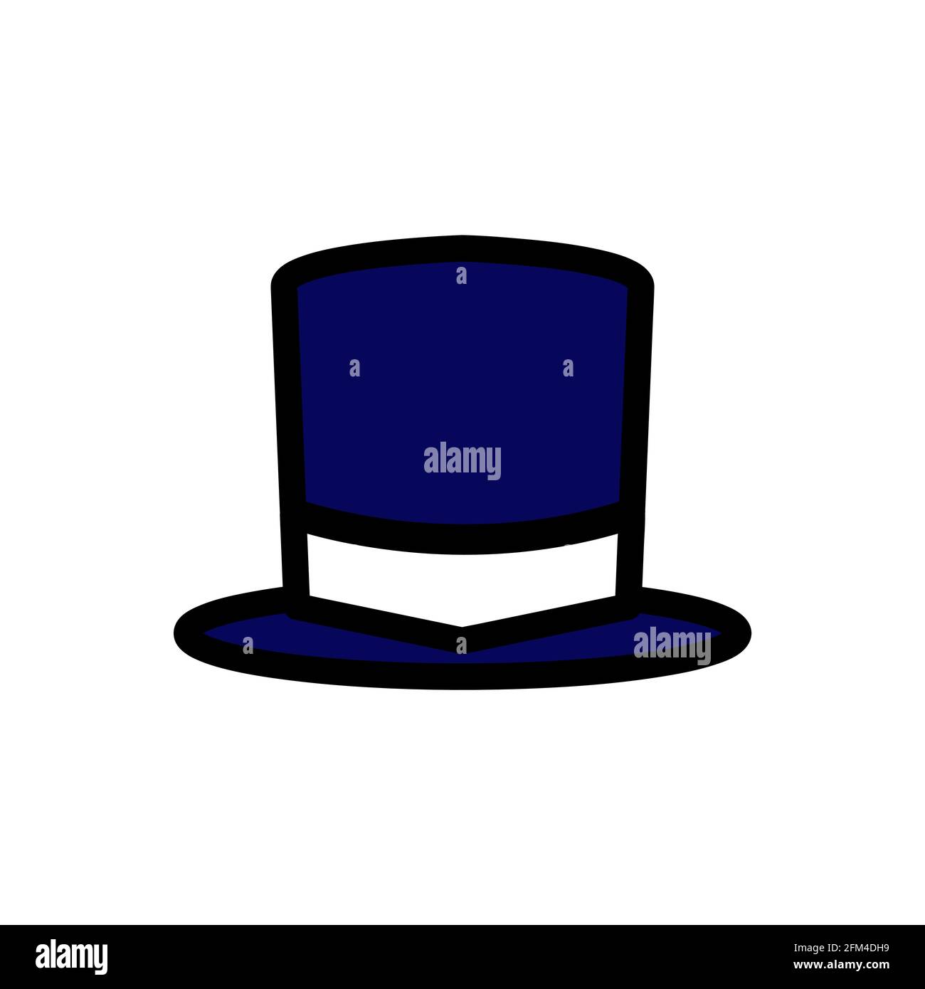 Magician Hat Icon Vector Illustration Design Stock Vector