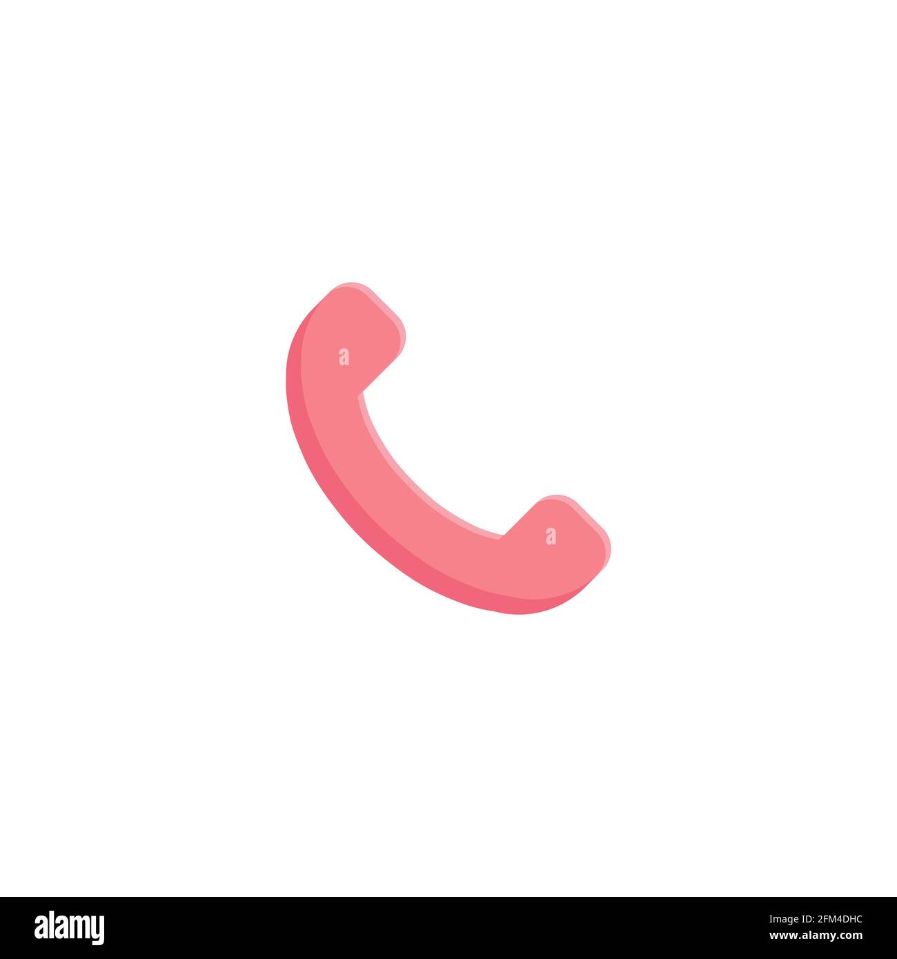 Conceptual Telephone Icon Vector Design eps10 Stock Vector