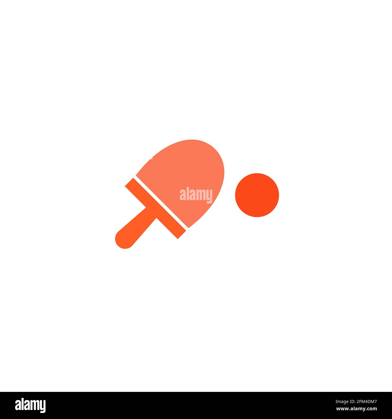 Pingpong Conceptual Icon Vector Design eps10 Stock Vector