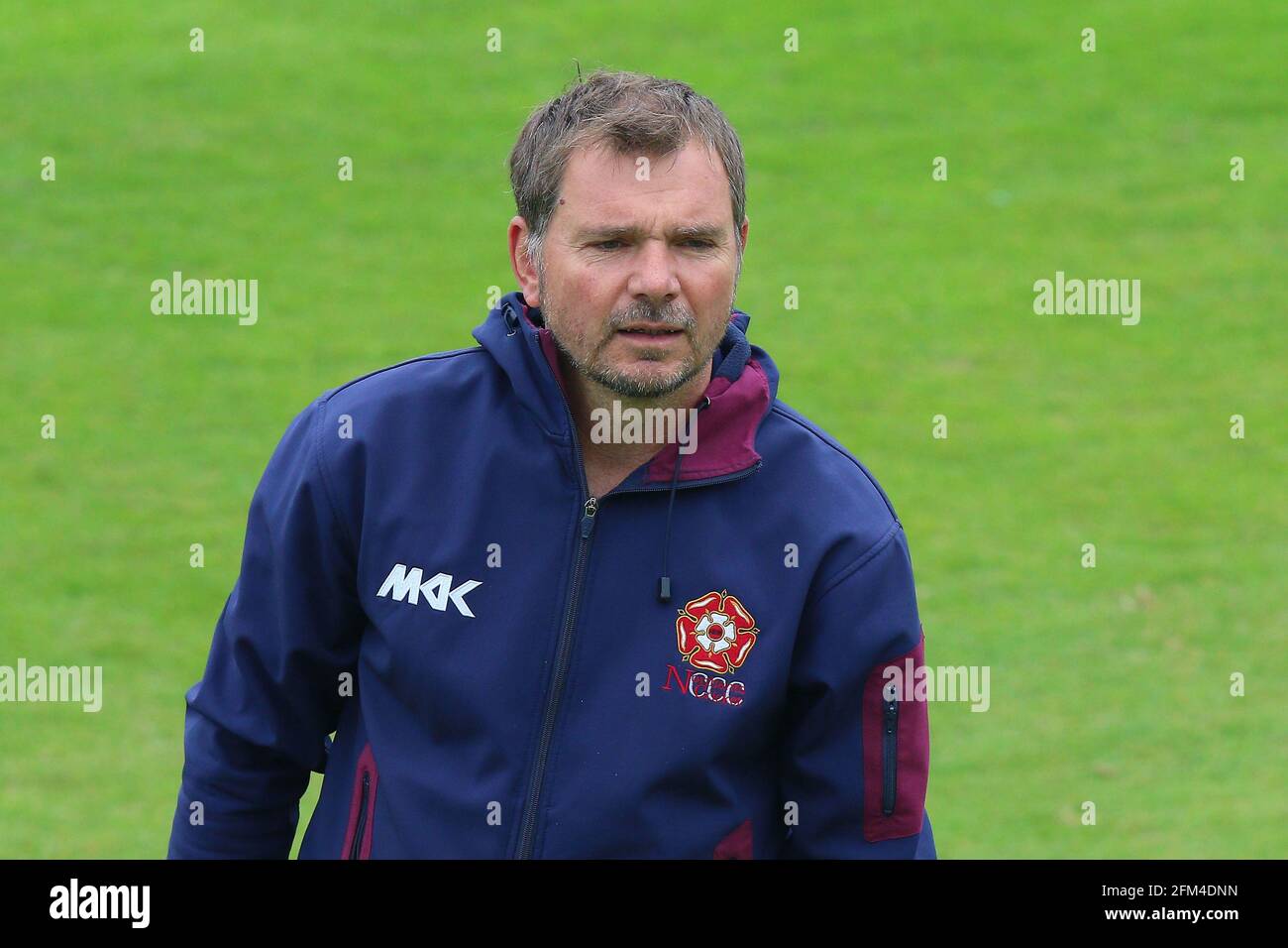 Northamptonshire head coach David Ripley ahead of Northamptonshire CCC vs Essex CCC, Specsavers County Championship Division 2 Cricket at the County G Stock Photo