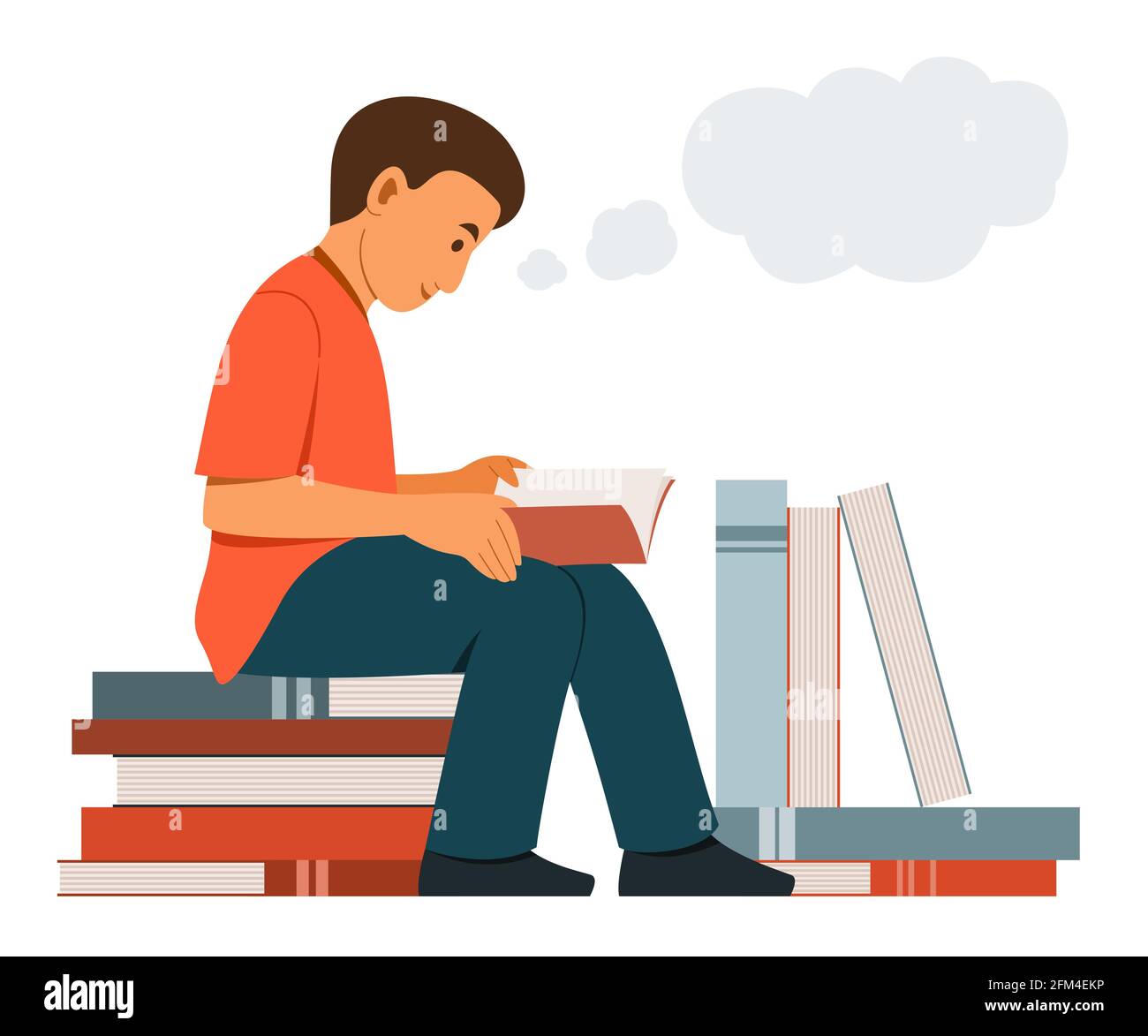 A_good_read Stock Vector Images Alamy