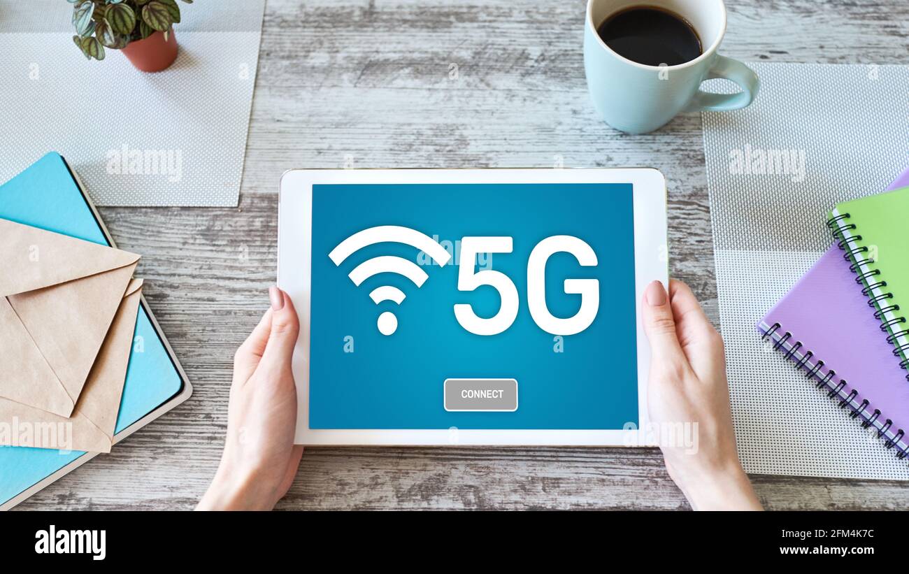 5g Fast mobile connection, Ne generation communication and