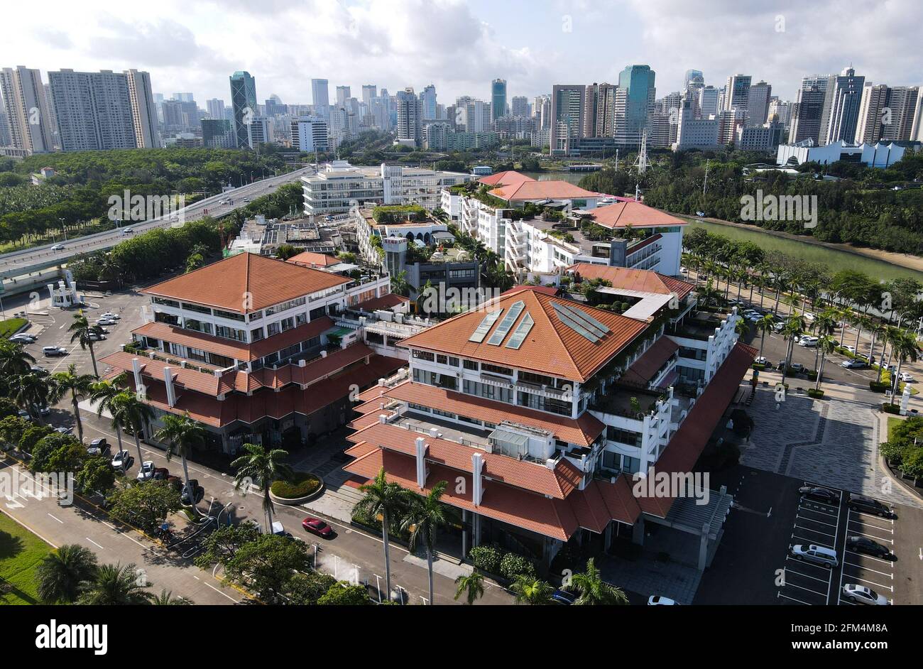 Haikou. 3rd May, 2021. Aerial Photo Taken On May 3, 2021 Shows The ...