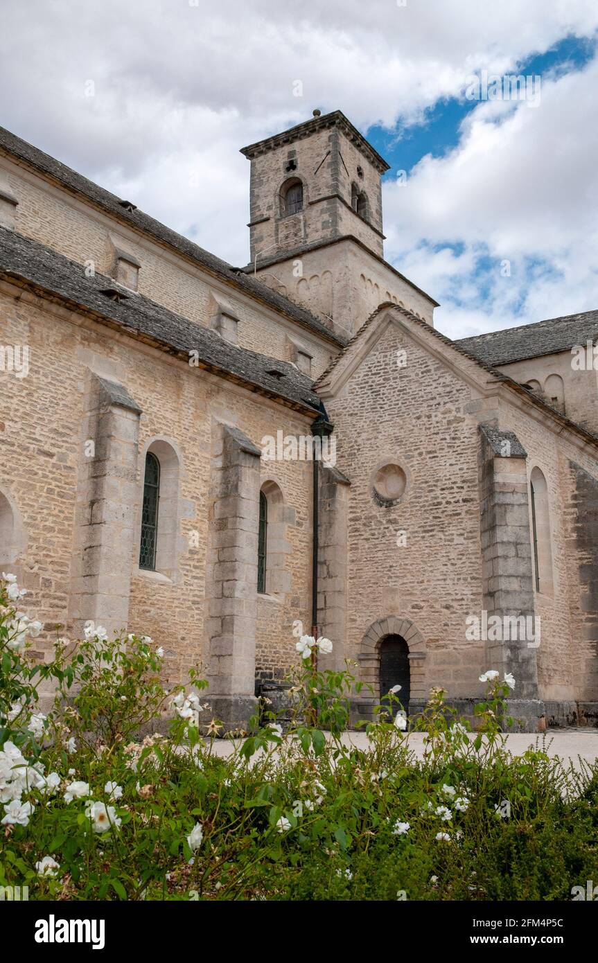 Saint-Vorles church, Chatillon-sur-Seine, Cote d’Or (21), Bourgogne-Franche-Comte region, France Stock Photo