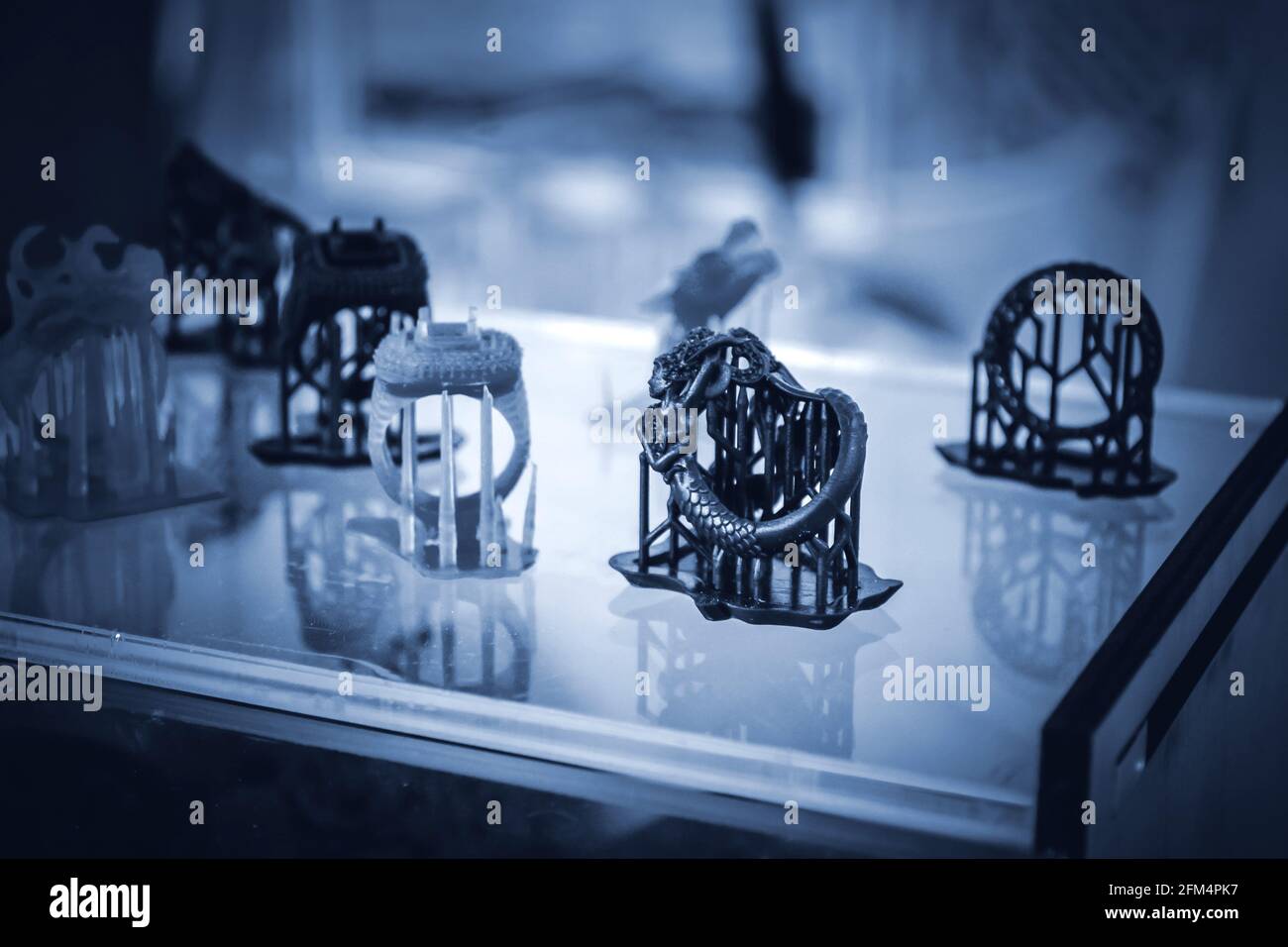 Objects photopolymer printed on a 3d printer Stock Photo - Alamy