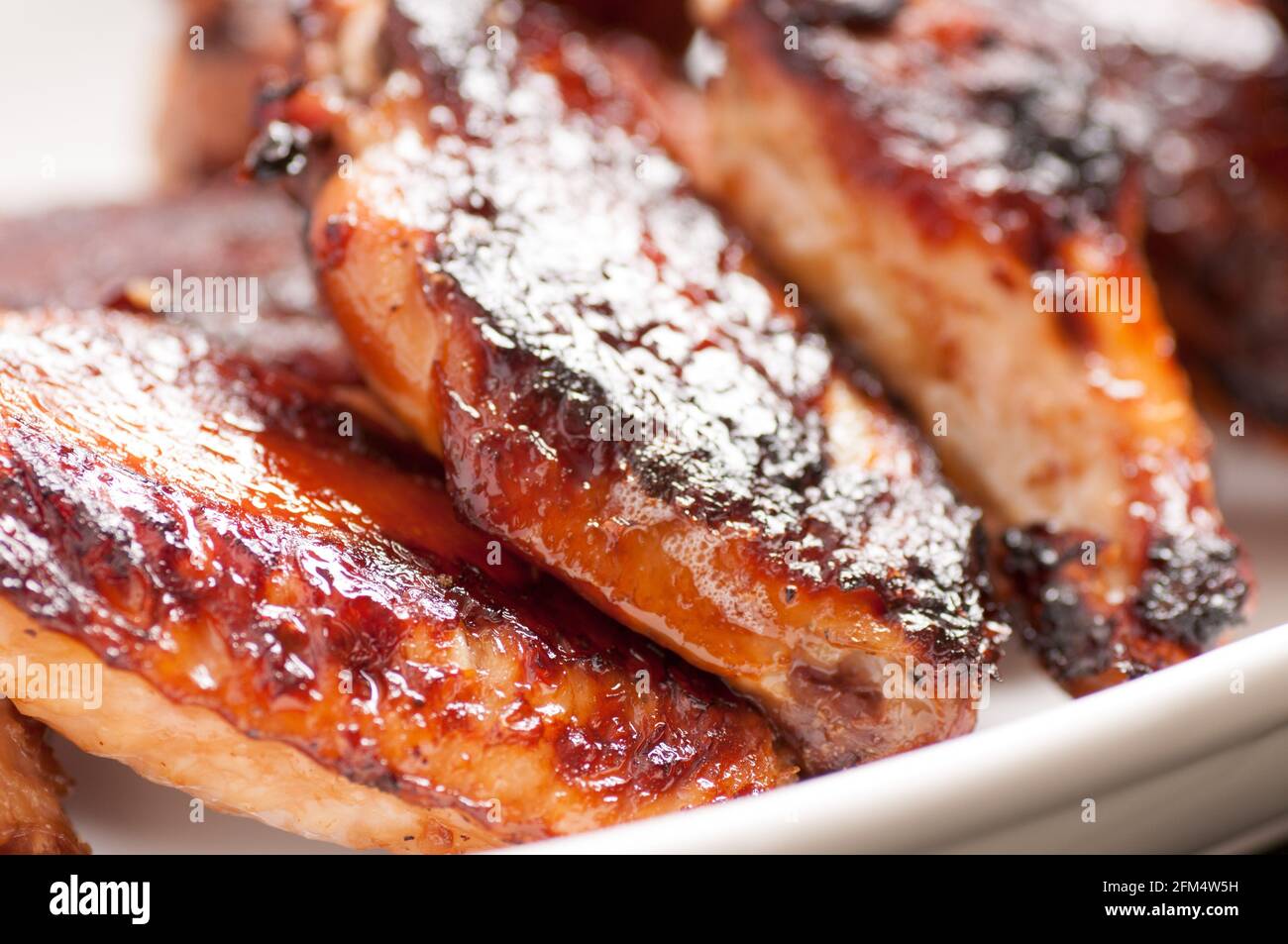 spicy hot chicken wings Stock Photo - Alamy