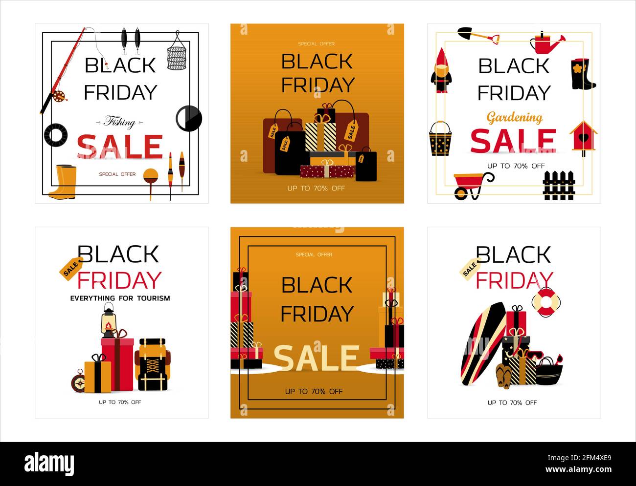 Advertising posters for black Friday. Banner for discounts and sales. A  poster with an inscription and a special offer of the store. Online store  with Stock Vector Image & Art - Alamy