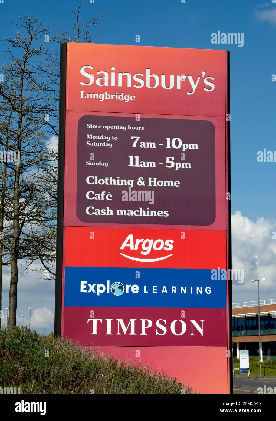 Sainsburys Opening Times High Resolution Stock Photography and Images -  Alamy