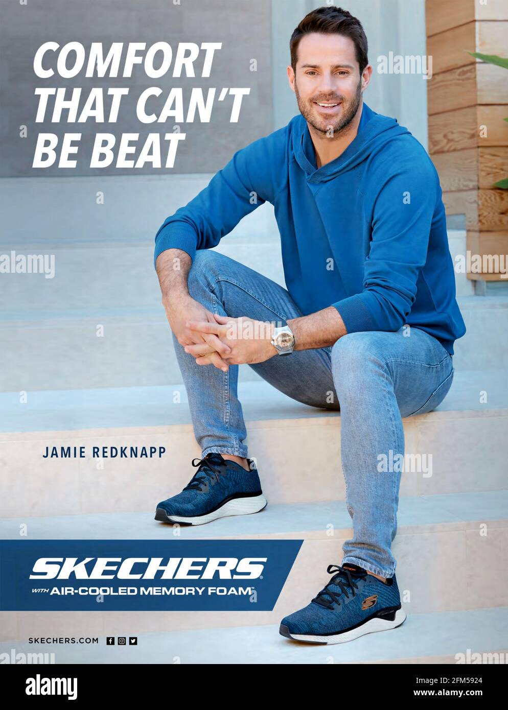 2020s UK Skechers Magazine Advert Stock Photo - Alamy