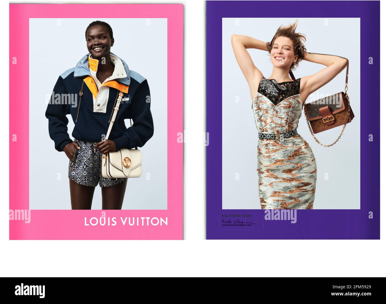 2020s UK Louis Vuitton Magazine Advert Stock Photo - Alamy