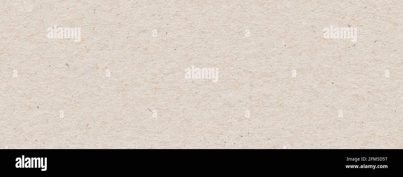 Cardboard texture or background. A seamless and tileable panoramic pattern or banner Stock Photo