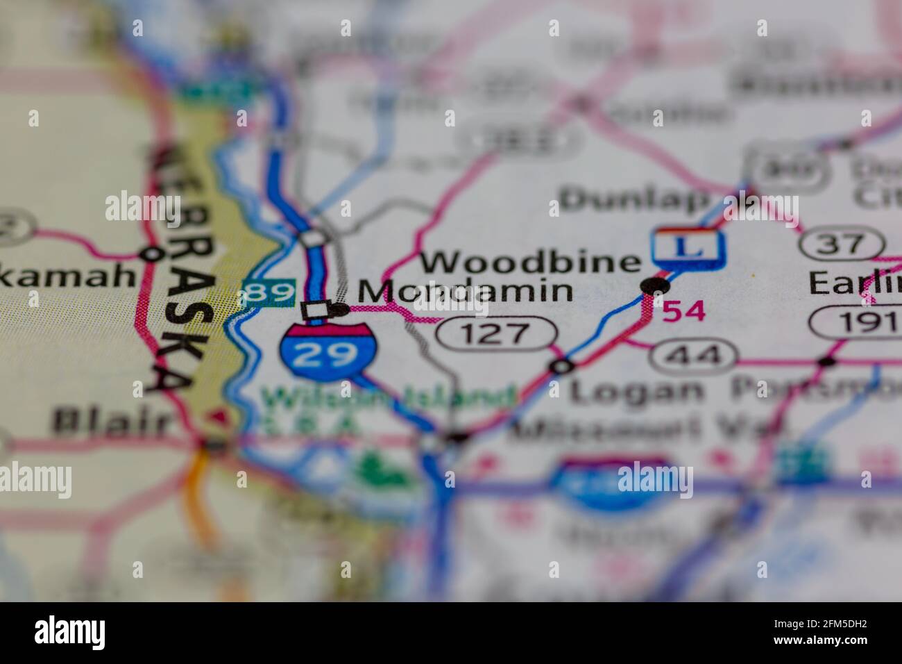 Map of mondamin hires stock photography and images Alamy