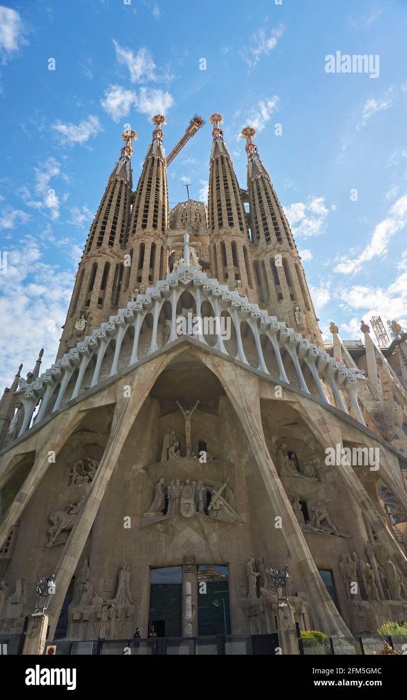 Sagrada Familia, Barcelona, Spain Stock Photo - Alamy