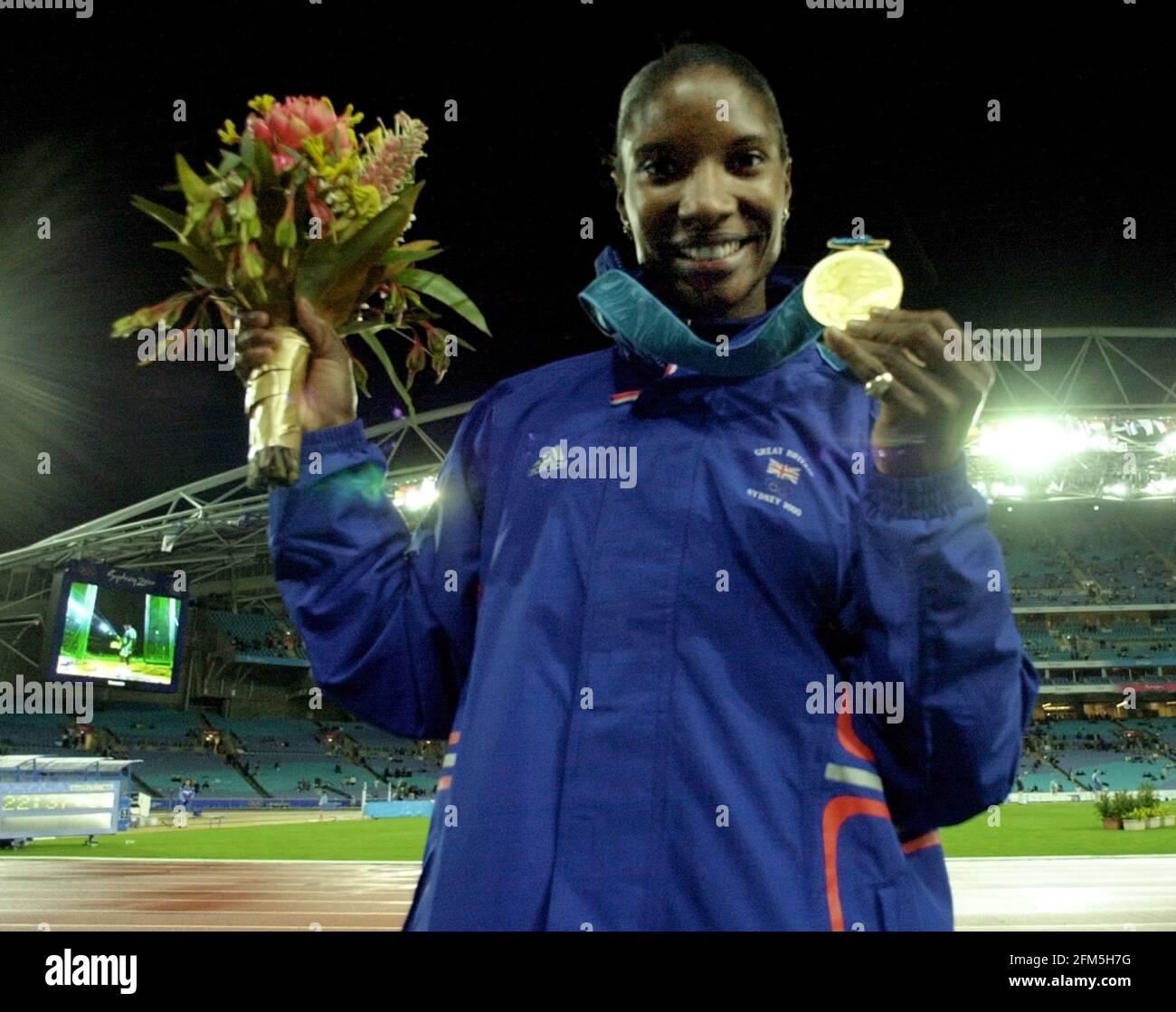 SEPT 2000 THE OLYMPIC GAMES IN SYDNEY SEPT 2000. HEPTATHLON DENISE